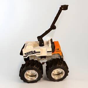 Mercari Title: Vintage Tonka Monster Utility Truck with Crane Arm